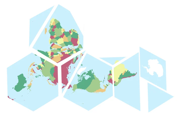 Removed a slice from the African Tile so that Brazil could be in one piece.