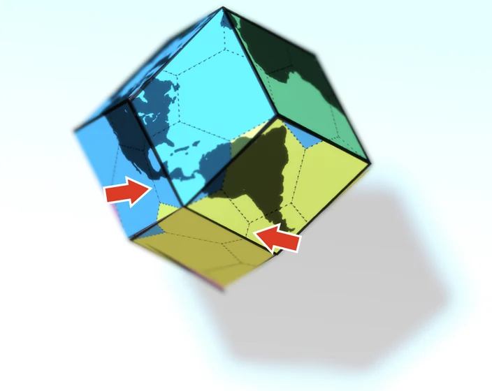 Are those tiles "true hexagons" or Pentagons in hiding? Your call.